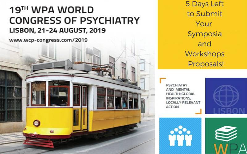 19º CONGRESSO MUNDIAL DE PSIQUIATRIA 2019 – 19TH WPA WORLD CONGRESS OS PSYCHIATRY